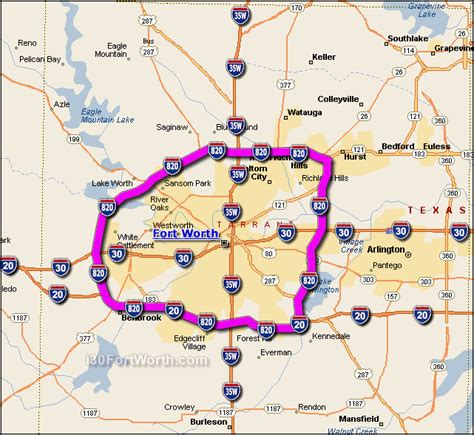 fort worth distance